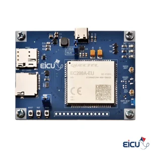 Front view of EC200A-EU Quectel Evaluation Board