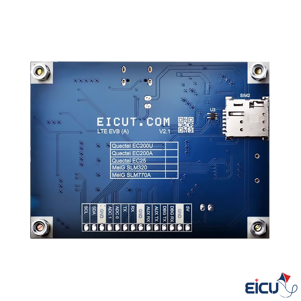 EC200U Development board Supporting LTE 4G/GSM/GPRS/GPS/Bluetooth/Wi-Fi Scan/Audio/Europe band compatible EC200U Development board Supporting LTE 4G/GSM/GPRS/GPS/Bluetooth/Wi-Fi Scan/Audio/Europe band compatible - Image 2