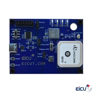 LC79H Dual band L1+L5 Evaluation Development Board for Supporting GNSS/GPS/GLONASS/Galileo/BDS/QZSS with Anti Jamming Features and Global Support