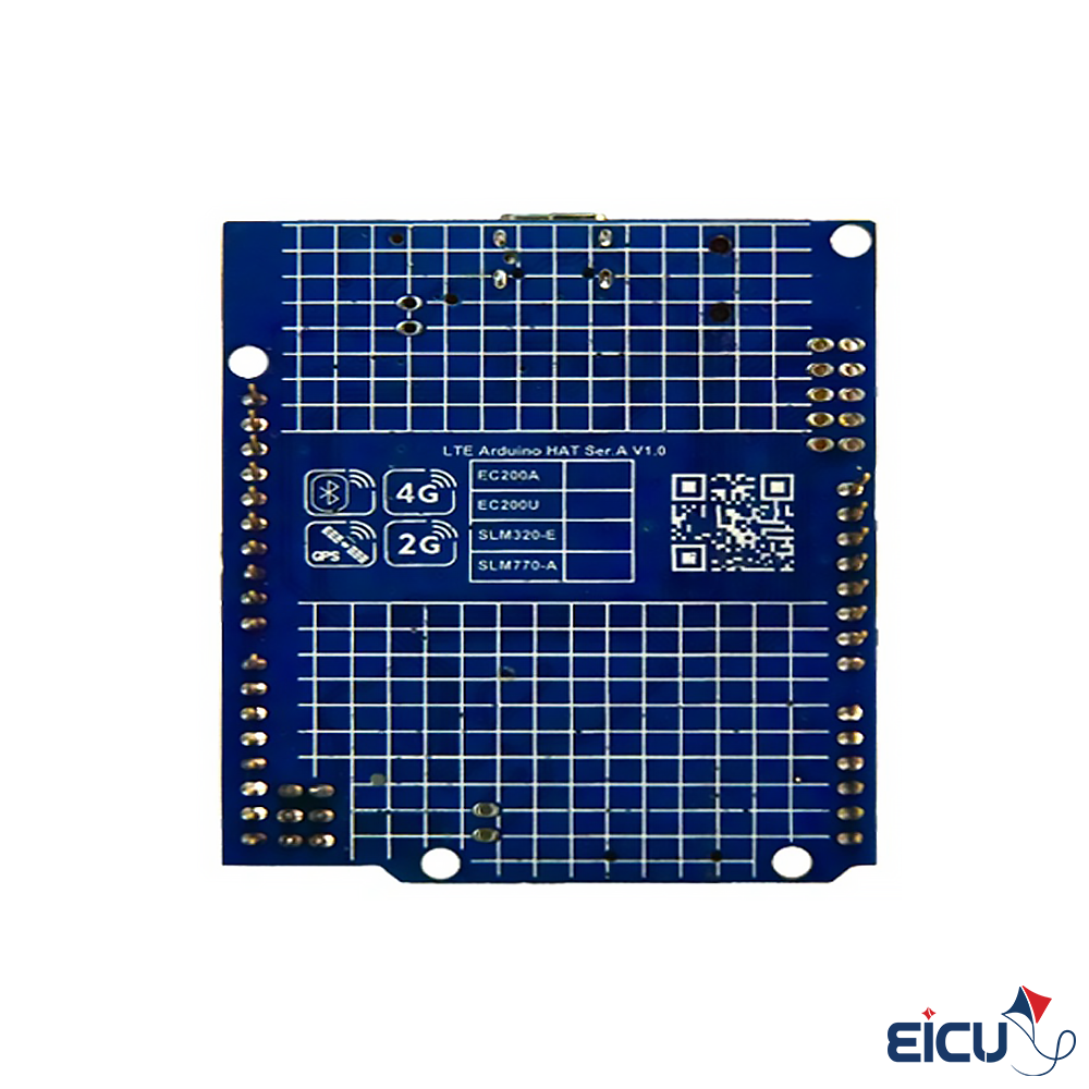 EC200U Arduino Hat Development Board Supporting LTE Cat 1/GSM/GPRS/GPS/GLONASS/Bluetooth EC200U Arduino Hat Development Board Supporting LTE Cat 1/GSM/GPRS/GPS/GLONASS/Bluetooth - Image 2