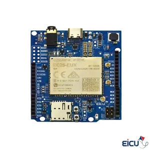 EC25-E Arduino HAT Development Board Supporting LTE Cat 4/GSM/GPRS/GPS/GLONASS/Galileo/QZSS/BeiDou/Bluetooth