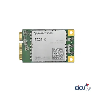 Front view of EC25-EUX Mini PCIe Module