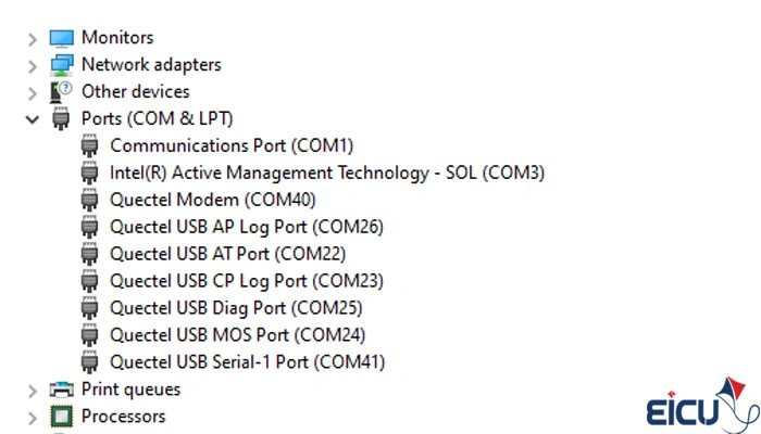 Windows Device Manager screenshot