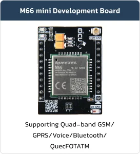 M66 mini Development Board Supporting Quad-band GSM/GPRS/Voice/Bluetooth/QuecFOTATM