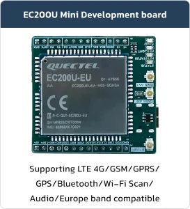 EC200U Mini Development board Supporting LTE 4G/GSM/GPRS/GPS/Bluetooth/Wi-Fi Scan/Audio/Europe band compatible