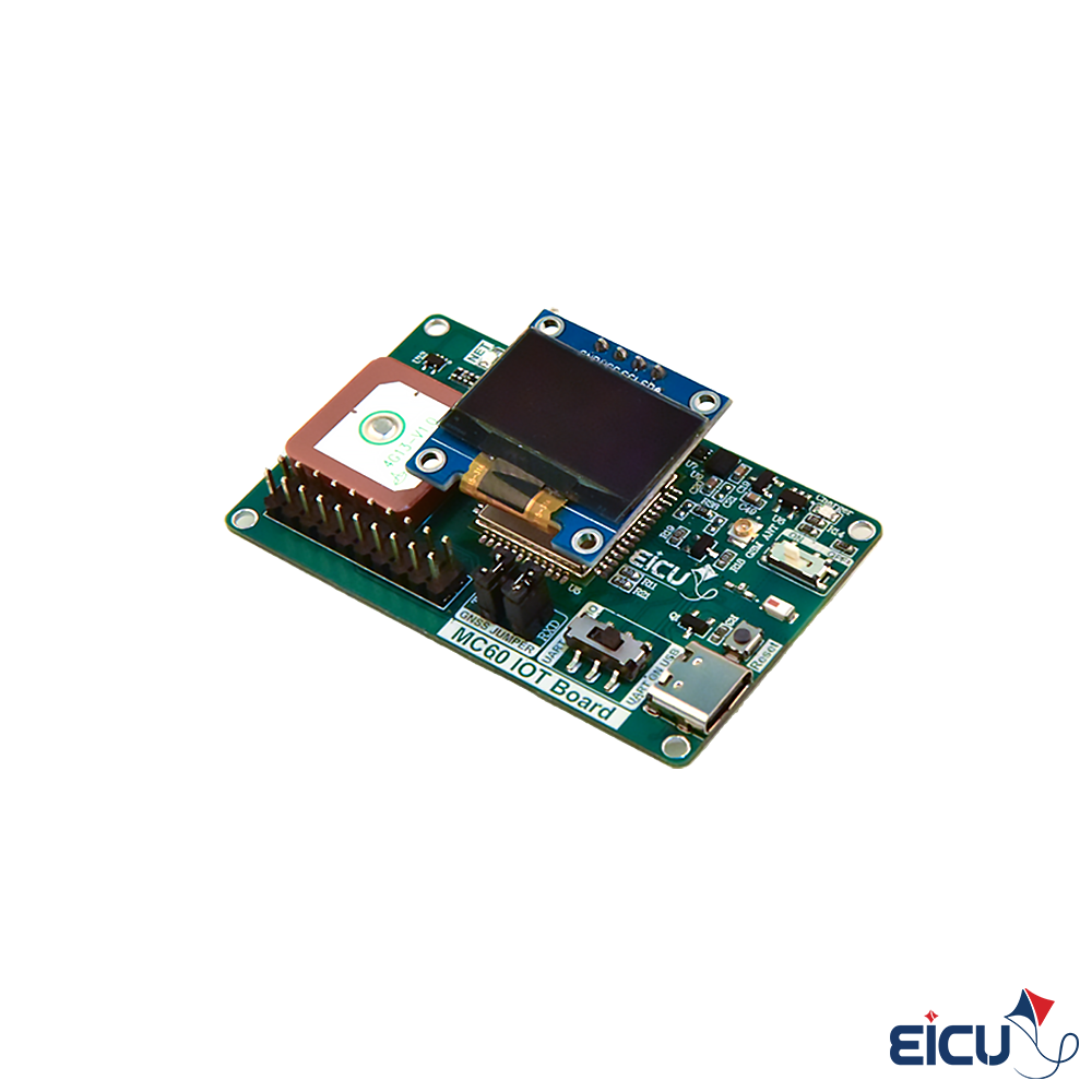 Side view of MC60 IOT Development Board