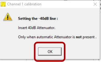Affordable Antenna Testing with NTW6000 and RF Bridge WinNWT4 Channel Calibration – Insert -40 dB Attenuator Prompt