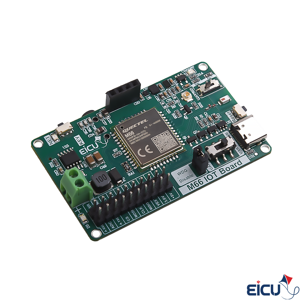 Angled view of M66 IOT DB