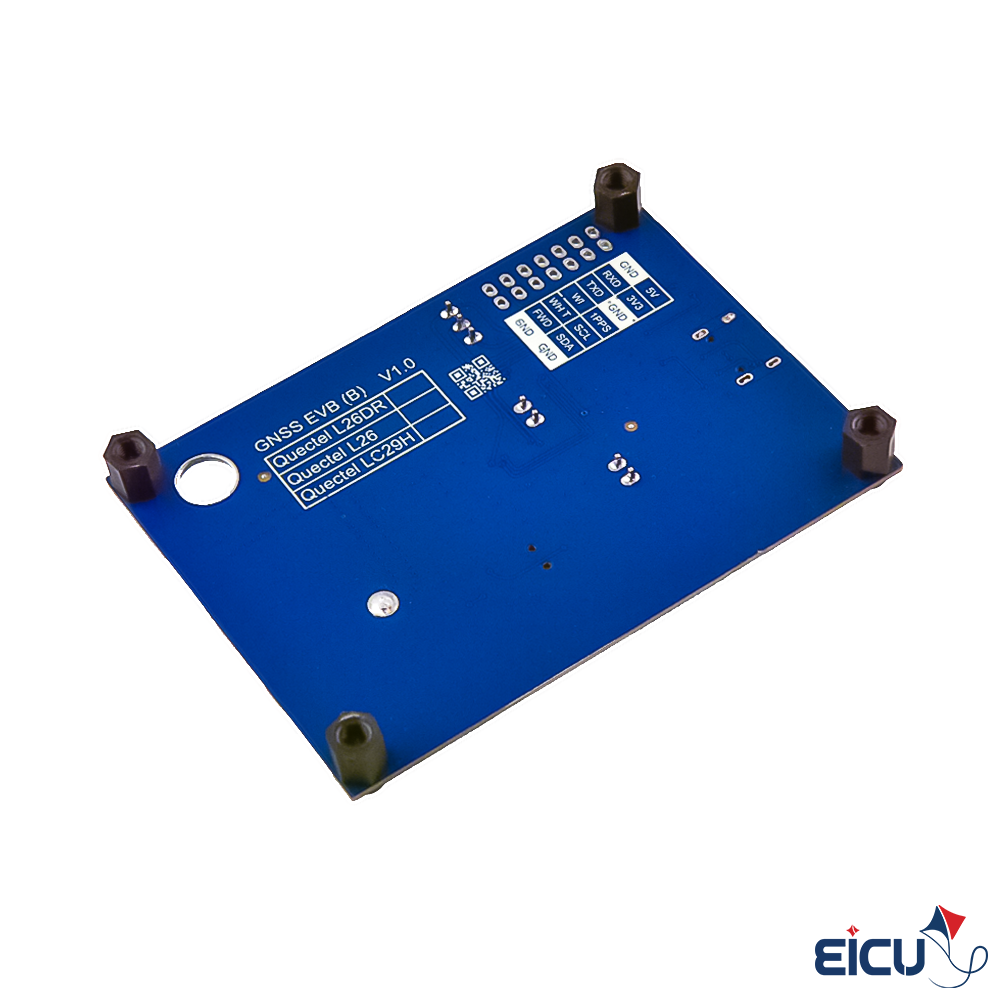 LC29T Evaluation Board Supporting GPS/BDS/GLONASS/Galileo and QZSS LC29T GNSS Board Back Angle View