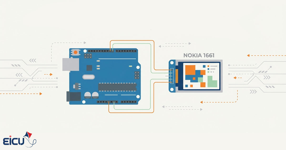 Setting up Cheap Color Display with Arduino (Nokia 1661)