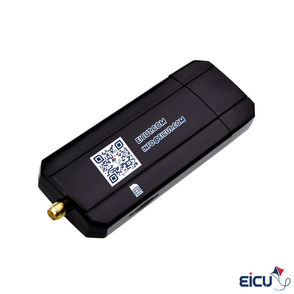 EC200 USB-4G Only Dongle Angled View of EC200 USB-4G Only Dongle